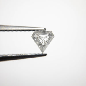 0.25ct 5.00x5.18x1.70mm Shield Rosecut 18493-07 - Misfit Diamonds