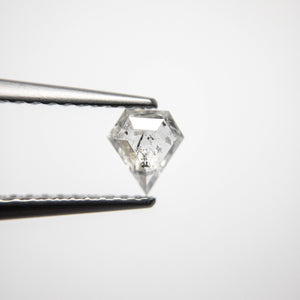 0.29ct 5.47x4.84x1.68mm Shield Rosecut 18493-08 - Misfit Diamonds