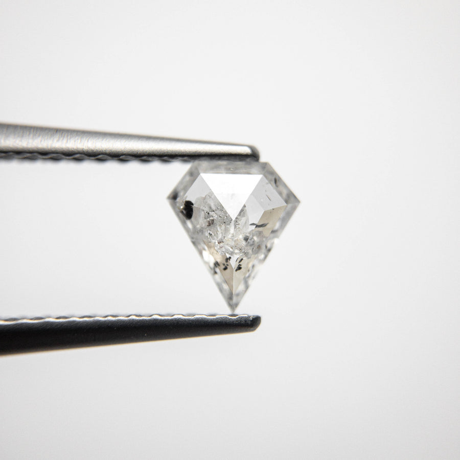 0.38ct 6.17x5.48x1.85mm Shield Rosecut 18493-10 - Misfit Diamonds