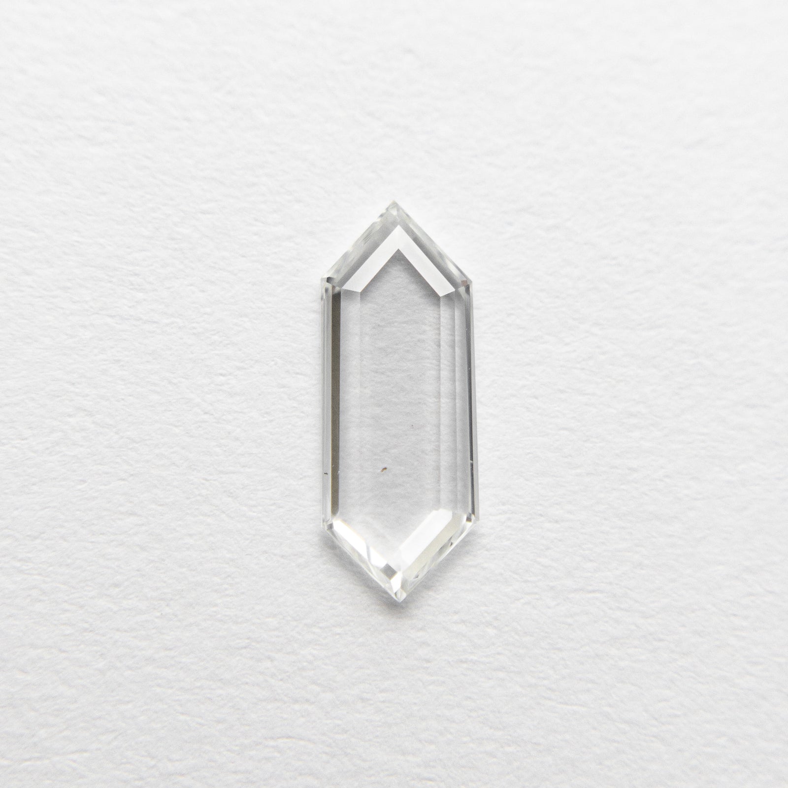 0.36ct 9.22x3.58x1.02mm Hexagon Portrait Cut 18495-04 - Misfit Diamonds