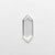 0.36ct 9.22x3.58x1.02mm Hexagon Portrait Cut 18495-04 - Misfit Diamonds