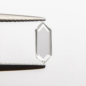 0.36ct 9.22x3.58x1.02mm Hexagon Portrait Cut 18495-04 - Misfit Diamonds