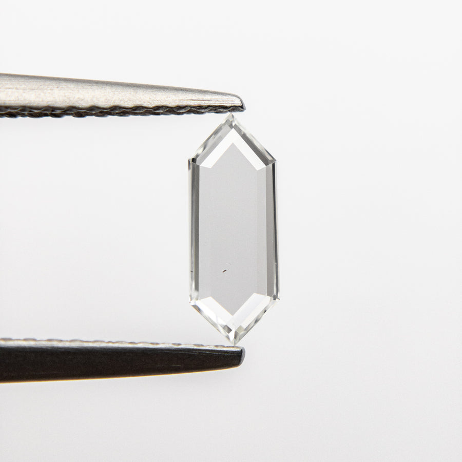 0.36ct 9.22x3.58x1.02mm Hexagon Portrait Cut 18495-04 - Misfit Diamonds