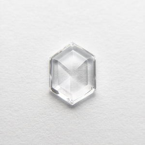 1.11ct 8.32x6.04x2.11mm Hexagon Rosecut 18495-11 - Misfit Diamonds