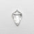 0.68ct 8.36x5.78x2.15mm Kite Rosecut 18495-17 - Misfit Diamonds