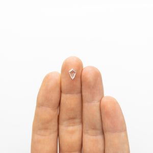 0.68ct 8.36x5.78x2.15mm Kite Rosecut 18495-17 - Misfit Diamonds
