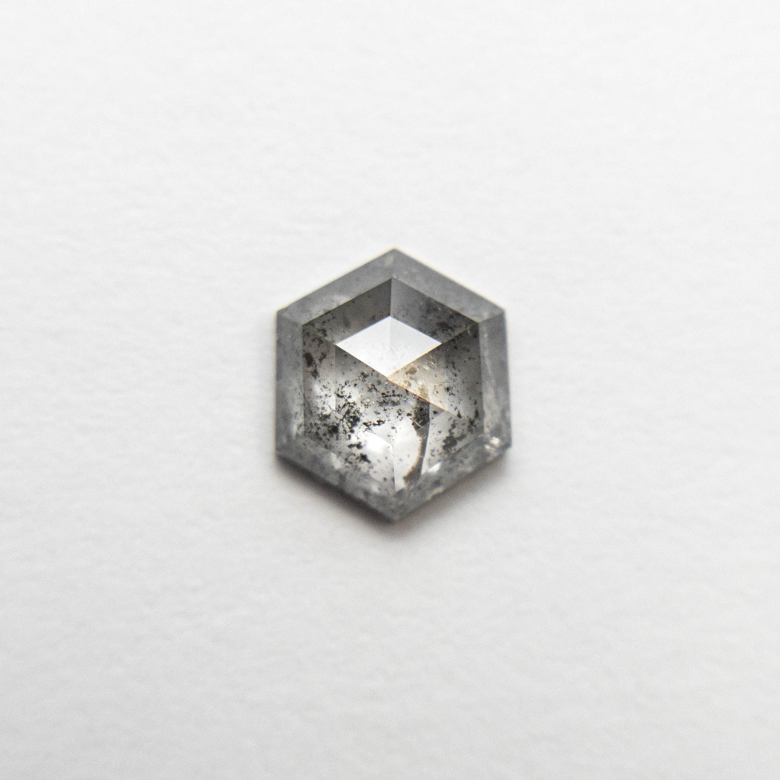 0.70ct 6.29x5.40x2.42mm Hexagon Rosecut 18505-03 - Misfit Diamonds