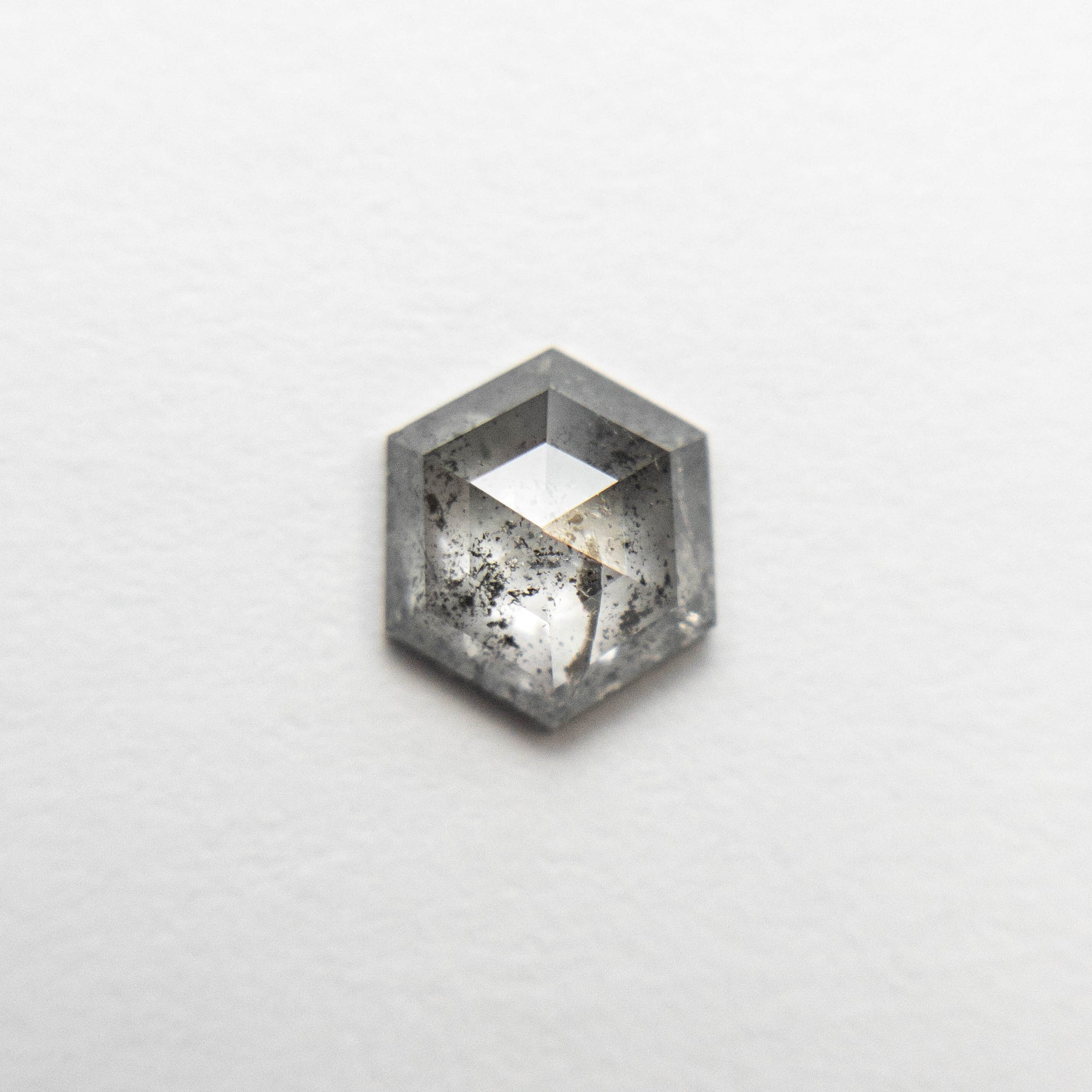 0.70ct 6.29x5.40x2.42mm Hexagon Rosecut 18505-03 - Misfit Diamonds