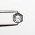 0.70ct 6.32x5.40x2.64mm Hexagon Rosecut 18505-05 - Misfit Diamonds