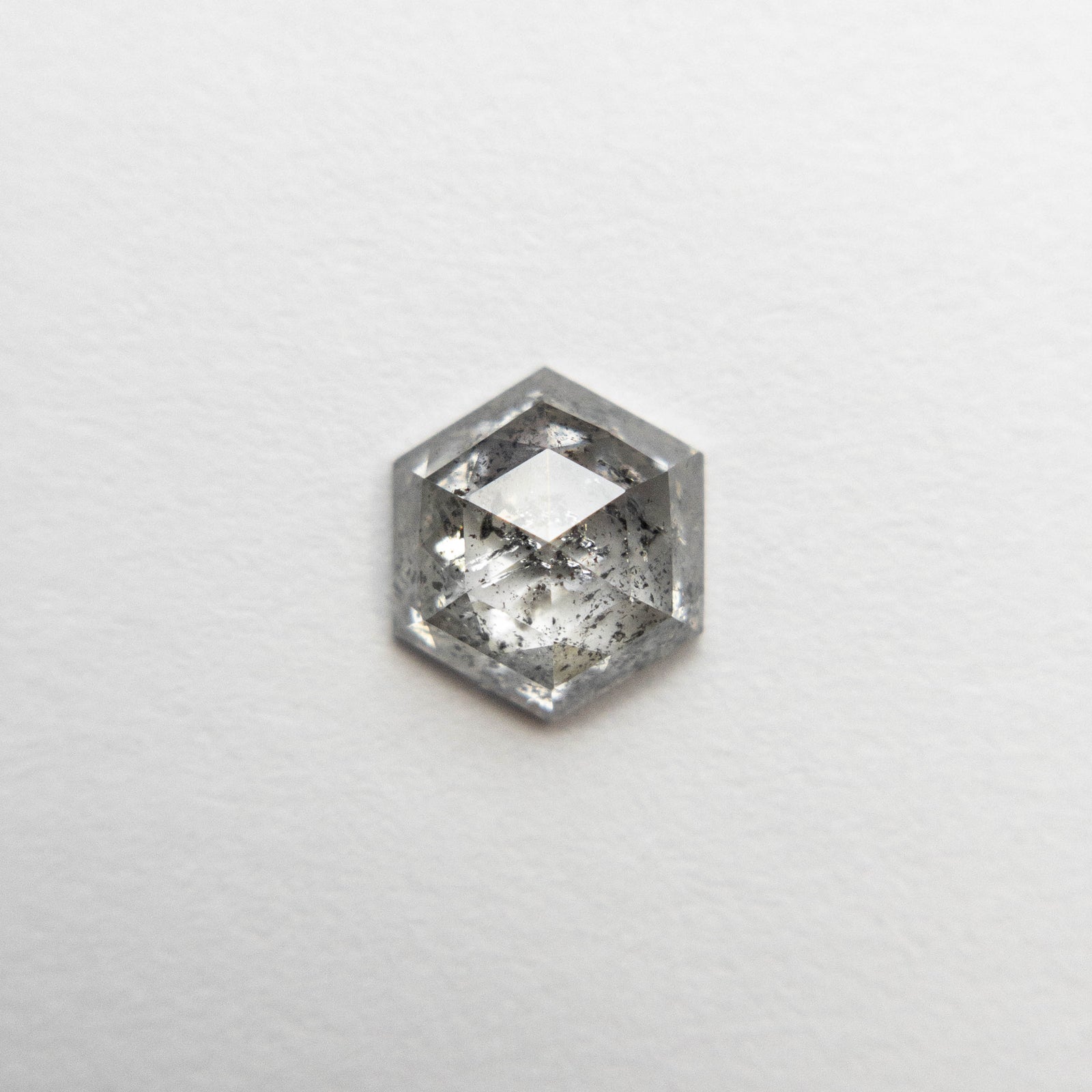 0.61ct 5.99x5.19x2.40mm Hexagon Rosecut 18505-06 - Misfit Diamonds