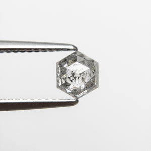 0.61ct 5.99x5.19x2.40mm Hexagon Rosecut 18505-06 - Misfit Diamonds
