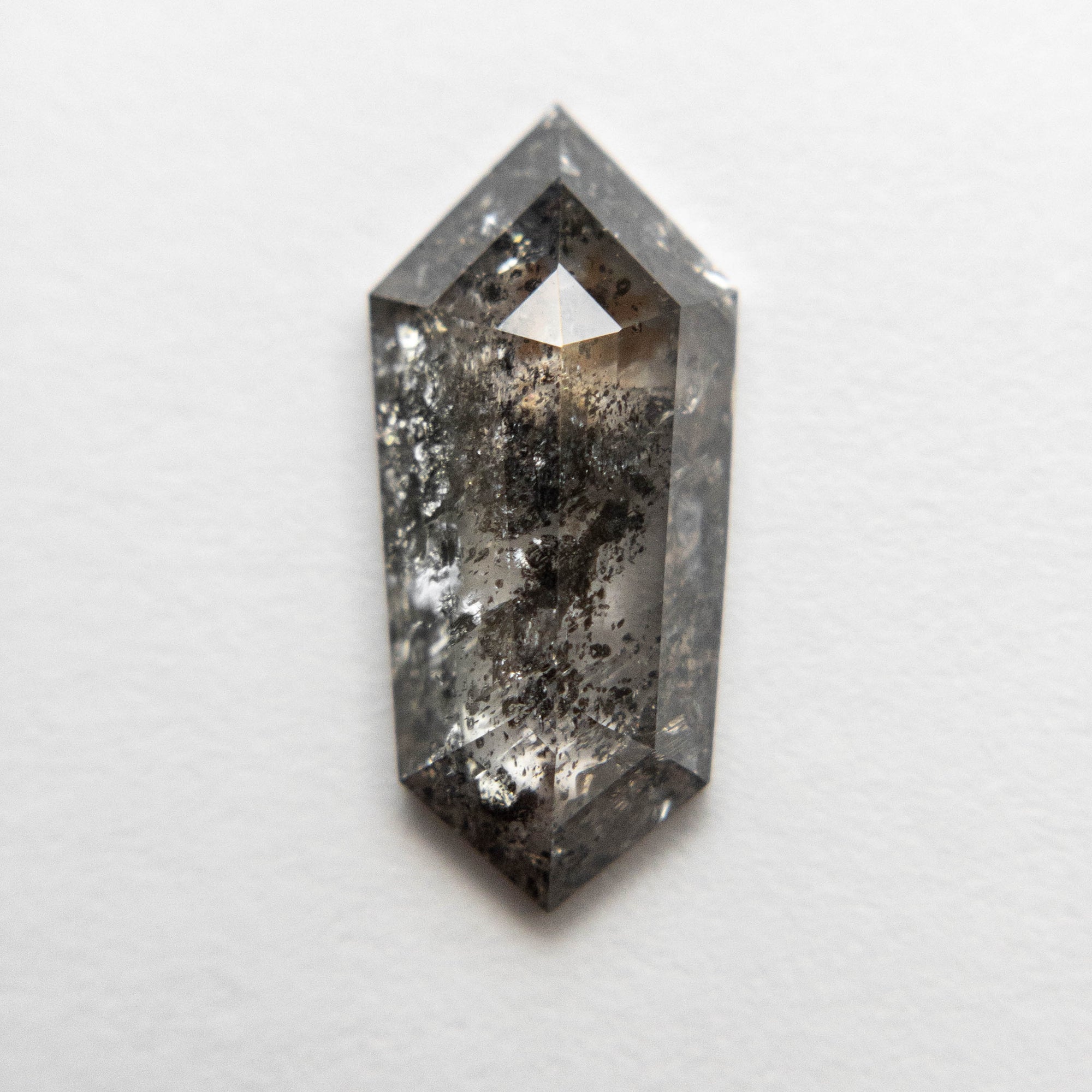 2.19ct 13.82x6.27x2.90mm Hexagon Rosecut 18505-08 - Misfit Diamonds