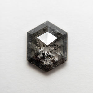 2.68ct 10.51x8.19x3.68mm Hexagon Rosecut 18505-10 - Misfit Diamonds