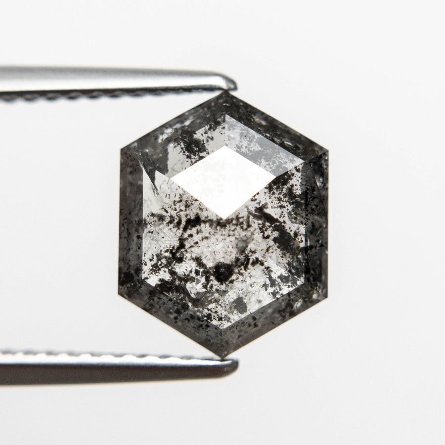 2.68ct 10.51x8.19x3.68mm Hexagon Rosecut 18505-10 - Misfit Diamonds