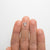 1.32ct 9.46x7.49x3.09mm Shield Rosecut 18507-02 - Misfit Diamonds