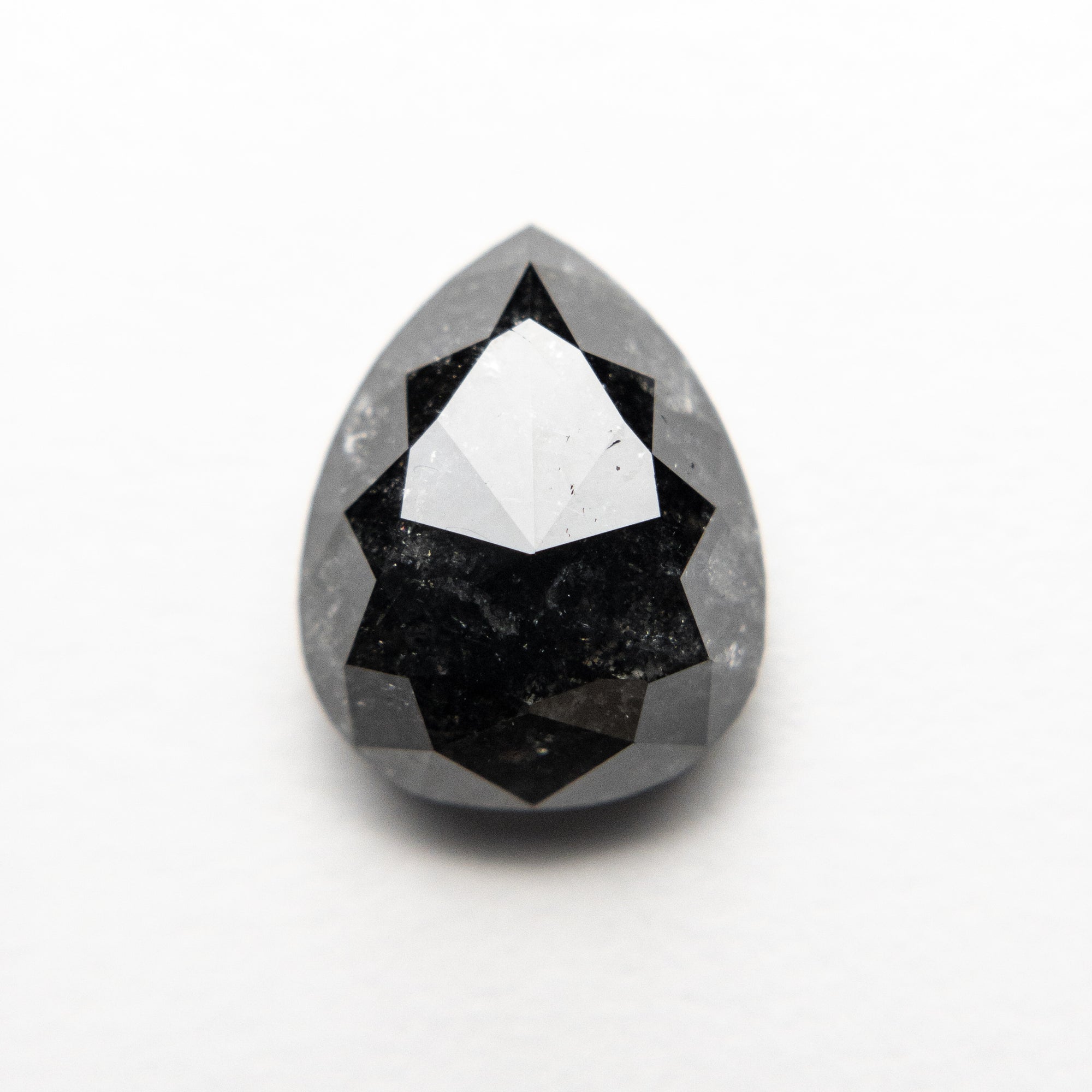 2.73ct 10.09x8.03x3.97mm Pear Double Cut 18508-04 - Misfit Diamonds