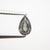 0.67ct 6.77x4.33x2.87mm Pear Double Cut 18508-10 - Misfit Diamonds