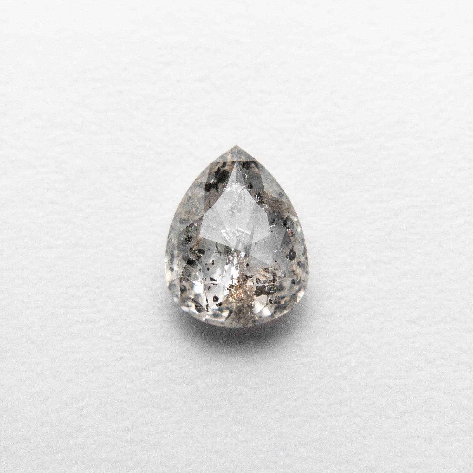 0.98ct 7.18x5.64x2.80mm Pear Double Cut 18520-05 - Misfit Diamonds