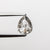 0.98ct 7.18x5.64x2.80mm Pear Double Cut 18520-05 - Misfit Diamonds