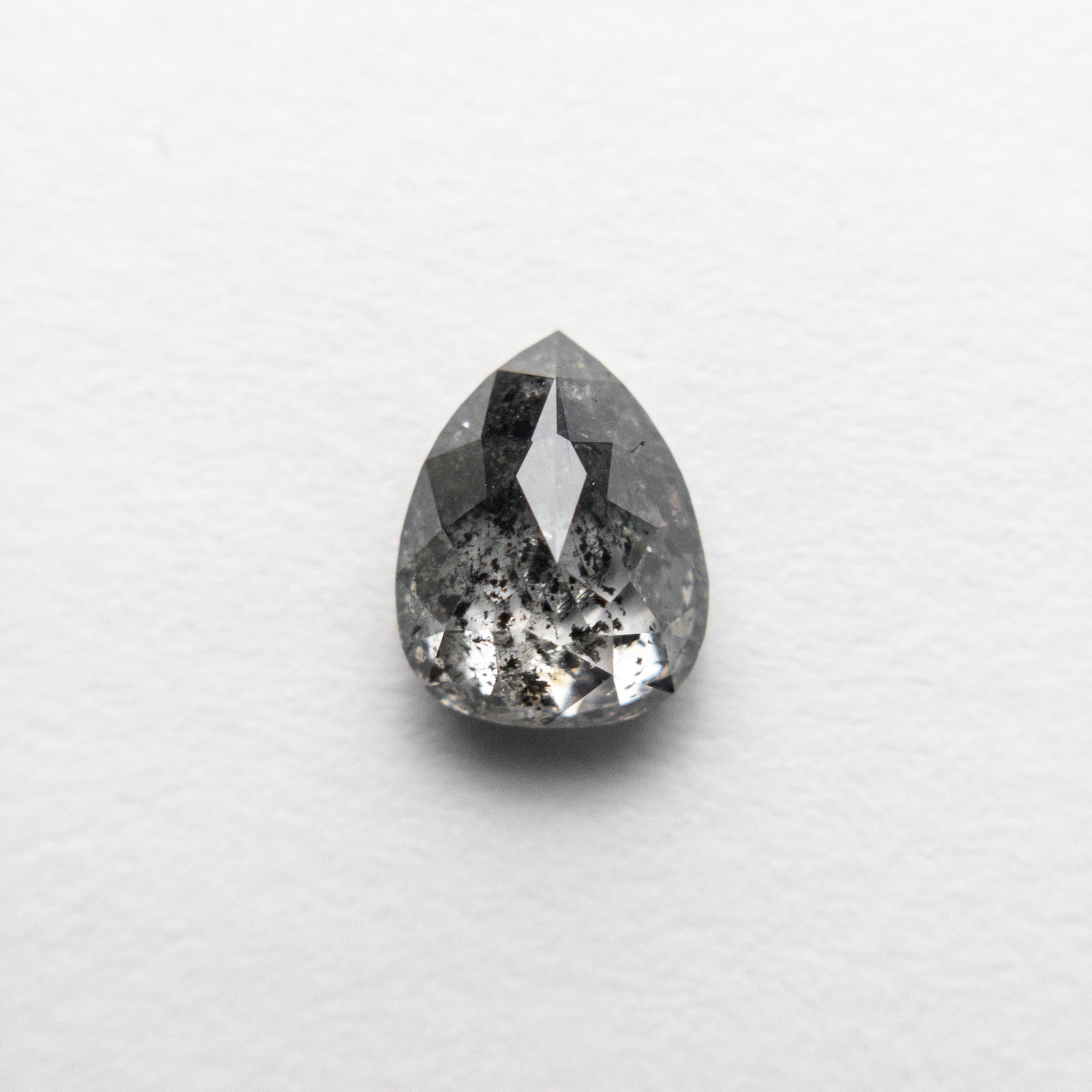 0.91ct 6.78x5.32x3.09mm Pear Double Cut 18520-15 - Misfit Diamonds