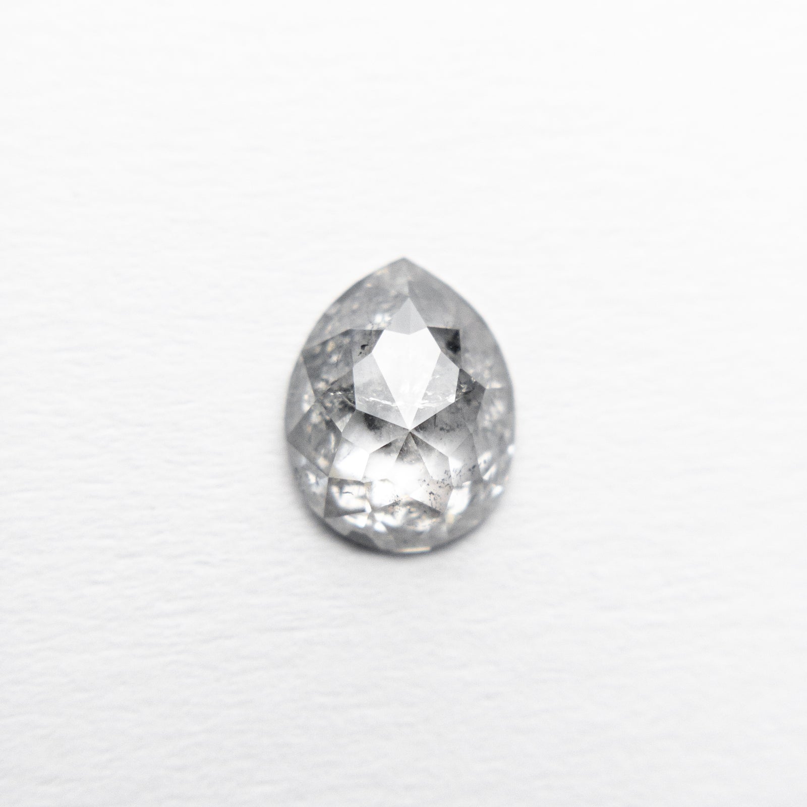 0.67ct 6.90x5.44x2.38mm Pear Rosecut 18520-24 - Misfit Diamonds