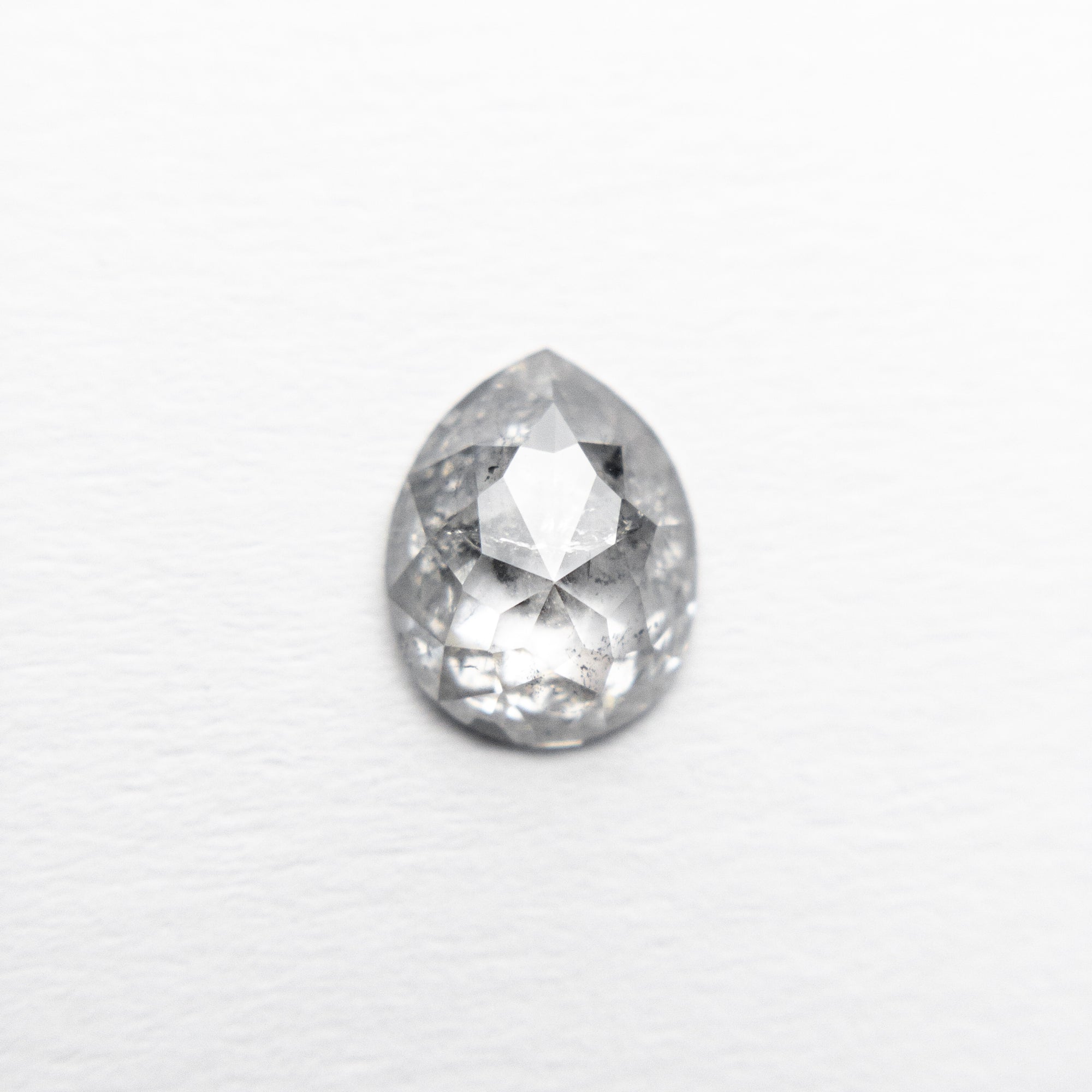 0.67ct 6.90x5.44x2.38mm Pear Rosecut 18520-24 - Misfit Diamonds