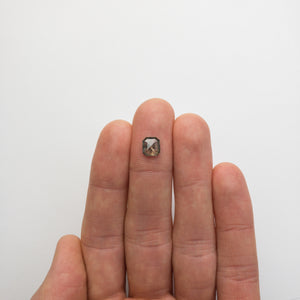 1.18ct 7.27x6.63x2.33mm Cut Corner Rectangle Rosecut 18521-06 - Misfit Diamonds