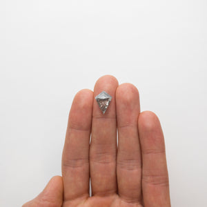 4.58ct 15.04x11.15x4.33mm Kite Rosecut 18522-15 - Misfit Diamonds
