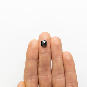 2.34ct 9.86x7.41x3.40mm Hexagon Rosecut 18523-03 - Misfit Diamonds