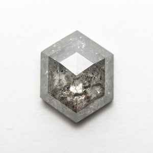 3.36ct 11.05x8.80x4.00mm Hexagon Rosecut 18523-05 - Misfit Diamonds