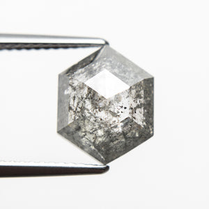 3.36ct 11.05x8.80x4.00mm Hexagon Rosecut 18523-05 - Misfit Diamonds