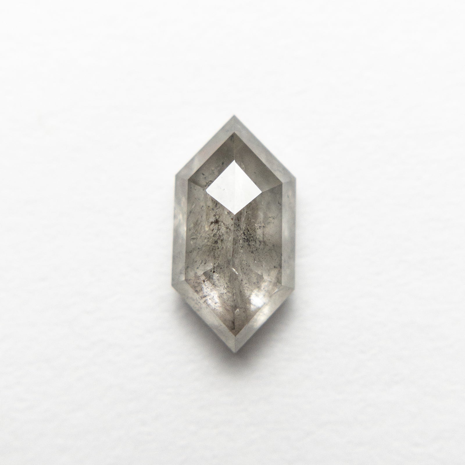 0.96ct 8.56x4.39x2.93mm Hexagon Rosecut 18523-09 - Misfit Diamonds