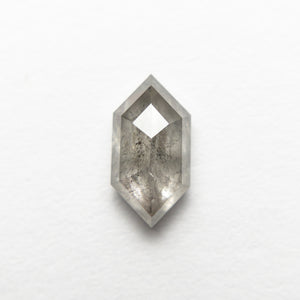 0.96ct 8.56x4.39x2.93mm Hexagon Rosecut 18523-09 - Misfit Diamonds