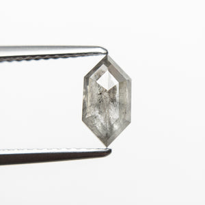 0.96ct 8.56x4.39x2.93mm Hexagon Rosecut 18523-09 - Misfit Diamonds