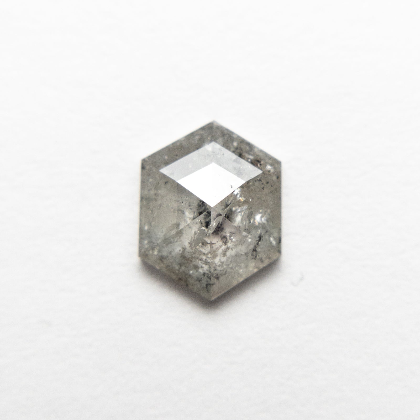 1.04ct 7.79x6.17x2.65mm Hexagon Rosecut 18523-10 - Misfit Diamonds