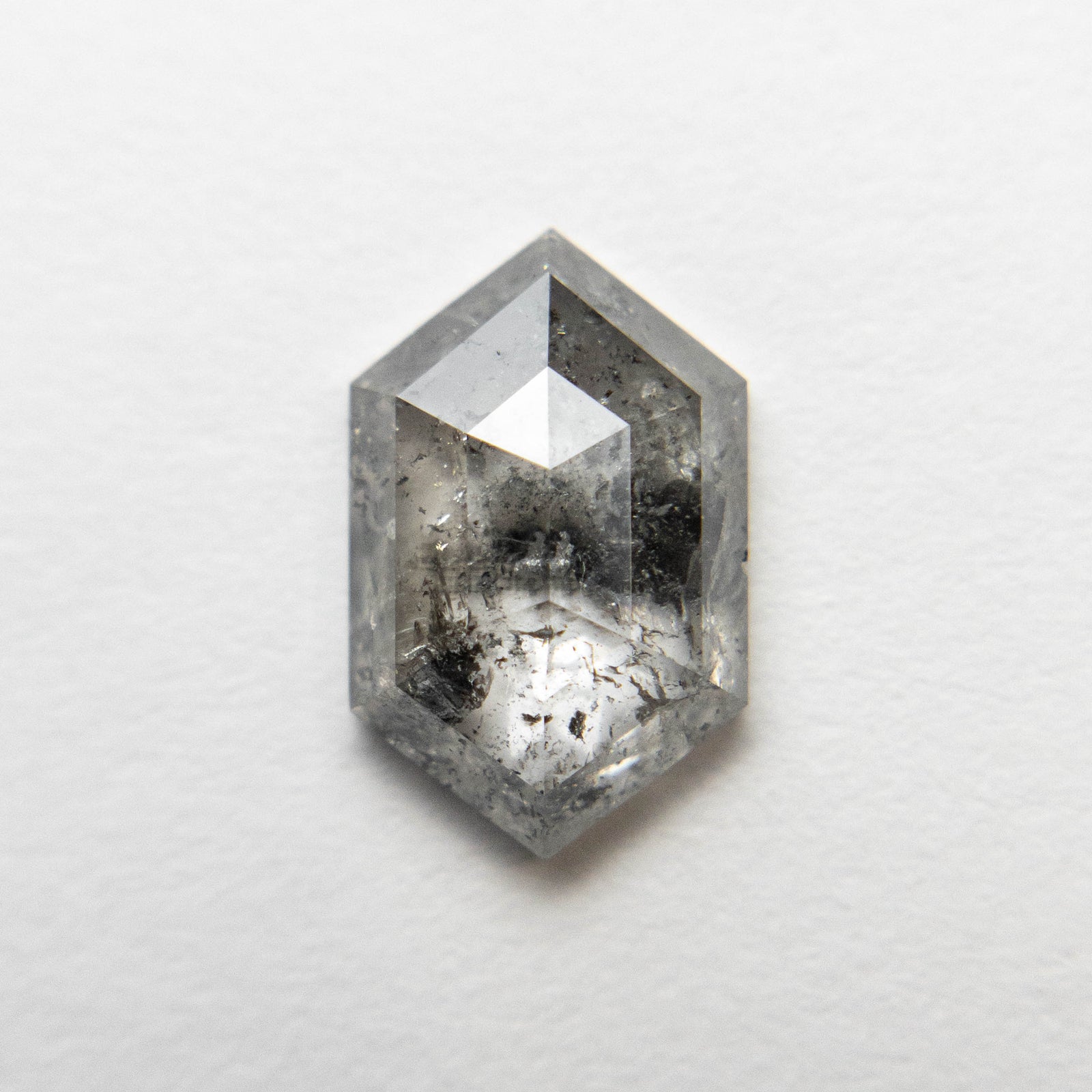 1.72ct 10.12x6.39x2.73mm Hexagon Rosecut 18523-13 - Misfit Diamonds