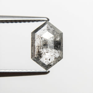 1.72ct 10.12x6.39x2.73mm Hexagon Rosecut 18523-13 - Misfit Diamonds