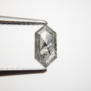 0.85ct 8.48x4.32x2.51mm Hexagon Rosecut 18523-18 - Misfit Diamonds