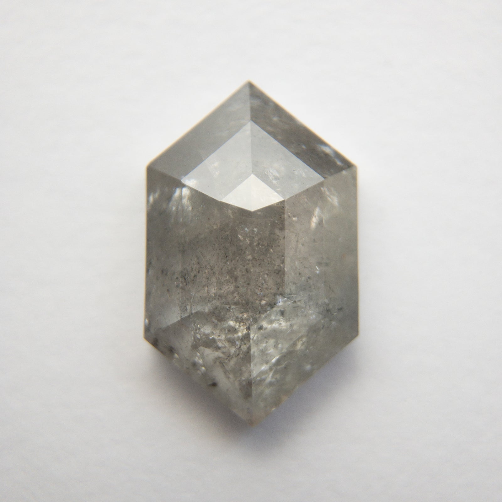 2.69ct 11.51x7.21x3.42mm Hexagon Rosecut 18523-19 - Misfit Diamonds