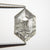 2.69ct 11.51x7.21x3.42mm Hexagon Rosecut 18523-19 - Misfit Diamonds