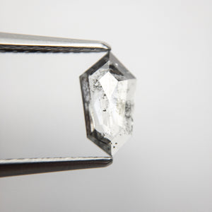 0.60ct 8.79x4.82x1.79mm Shield Rosecut 18523-21 - Misfit Diamonds