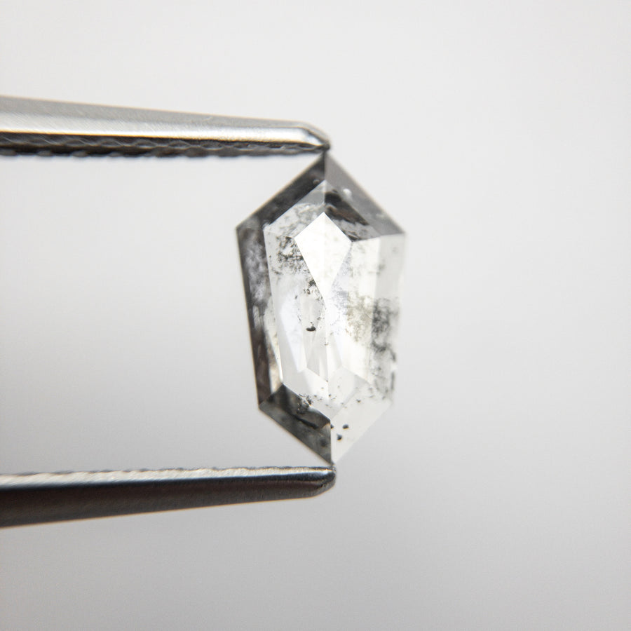 0.60ct 8.79x4.82x1.79mm Shield Rosecut 18523-21 - Misfit Diamonds