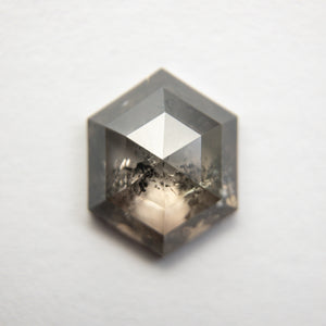 1.90ct 9.51x7.56x3.34mm Hexagon Rosecut 18523-23 - Misfit Diamonds