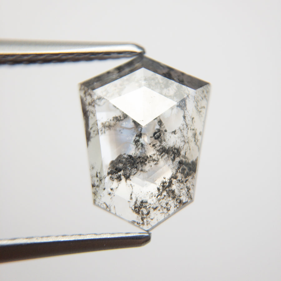 1.73ct 10.97x8.28x2.02mm Shield Rosecut 18523-29 - Misfit Diamonds