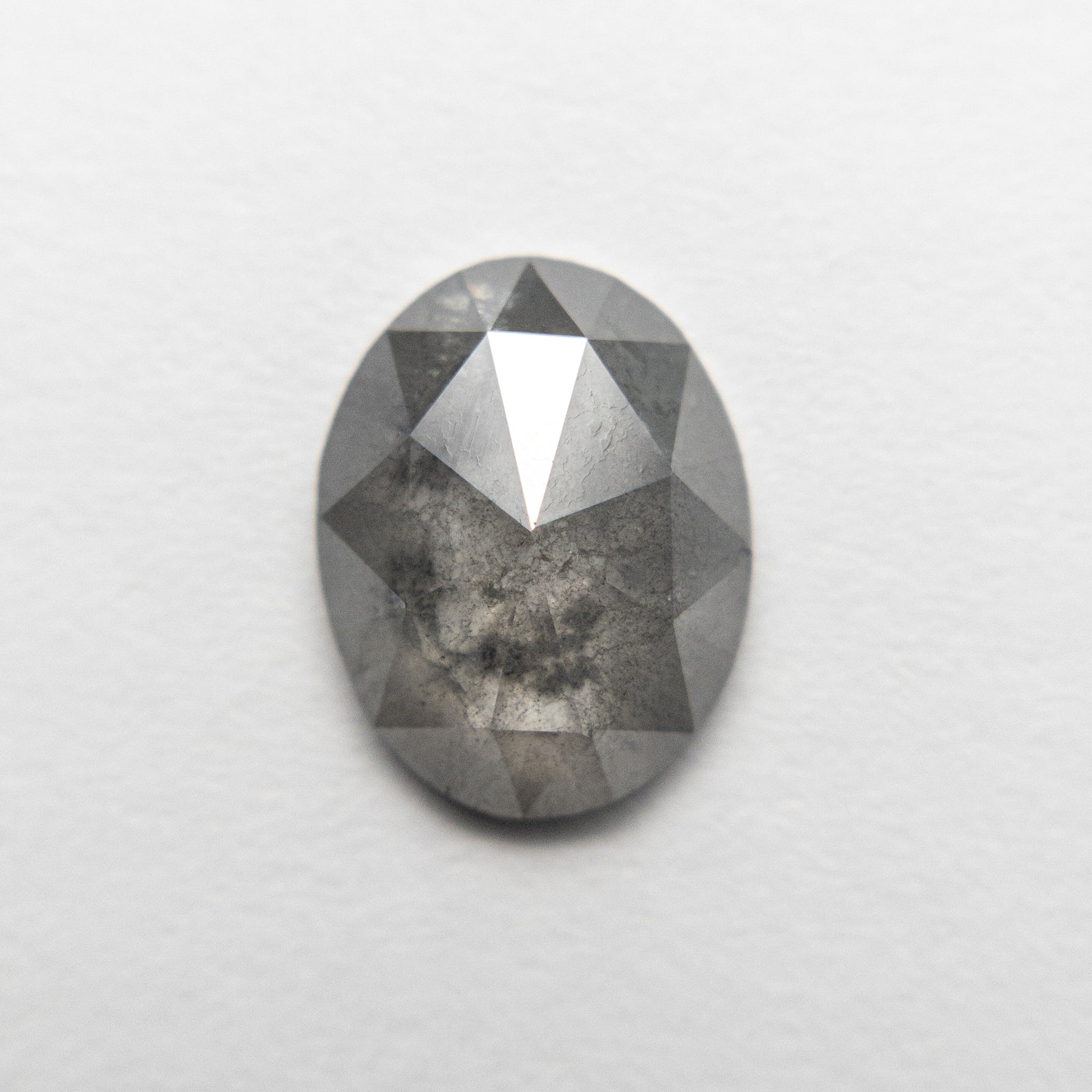1.57ct 9.14x7.11x2.86mm Oval Rosecut 18524-08 - Misfit Diamonds