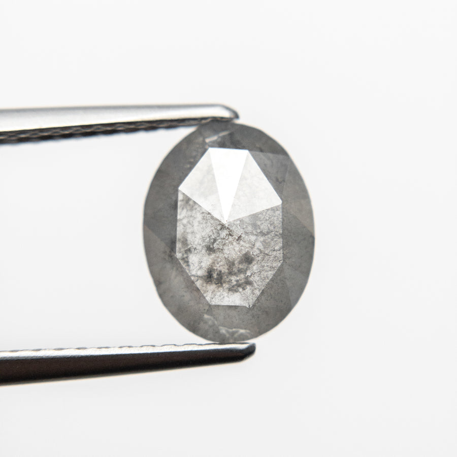 1.57ct 9.14x7.11x2.86mm Oval Rosecut 18524-08 - Misfit Diamonds