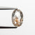 1.32ct 9.38x6.11x2.66mm Oval Rosecut 18524-10 - Misfit Diamonds