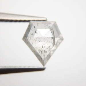 2.20ct 9.33x8.54x3.82mm Shield Rosecut 18530-04 - Misfit Diamonds