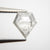 2.20ct 9.33x8.54x3.82mm Shield Rosecut 18530-04 - Misfit Diamonds
