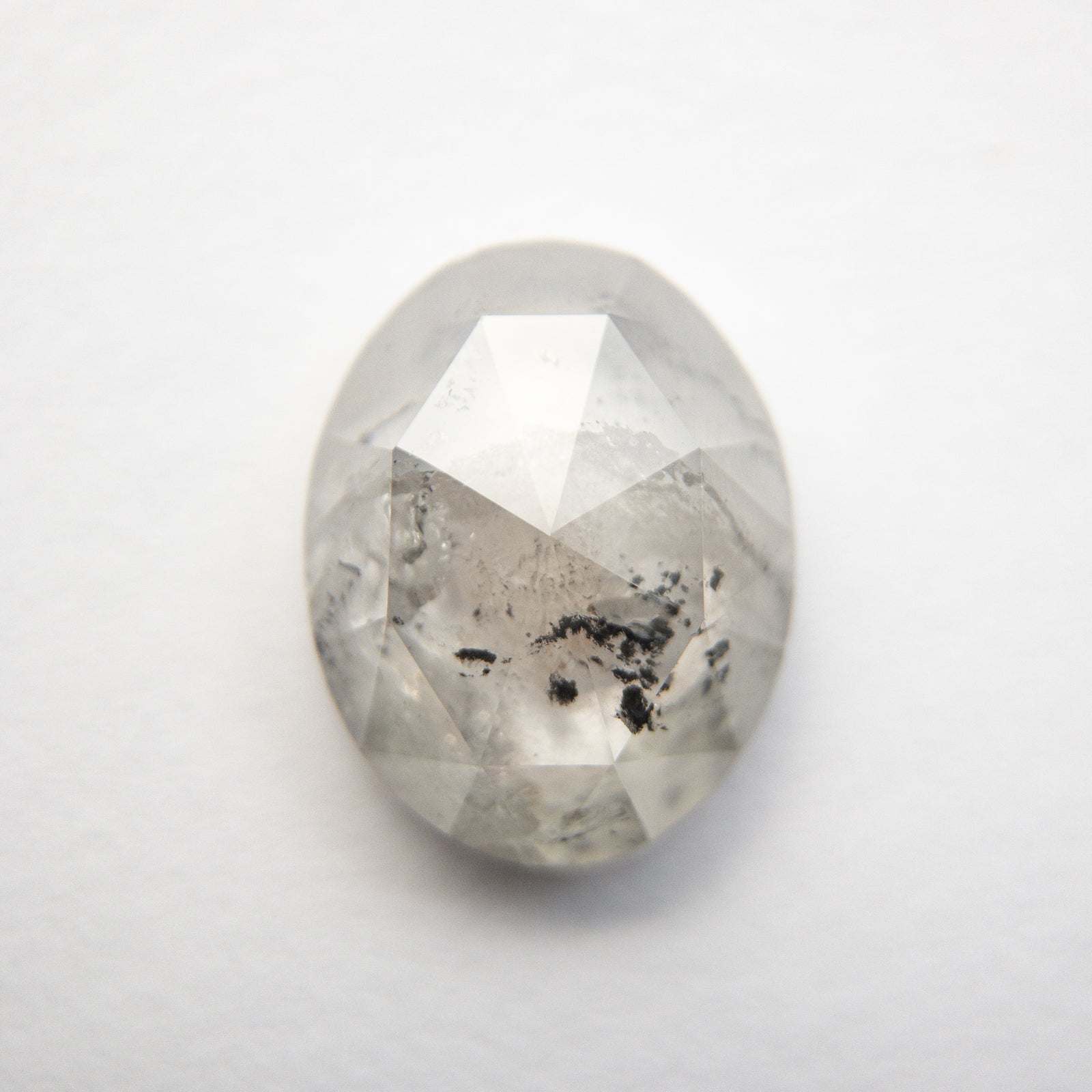 2.77ct 9.94x7.88x3.49mm Oval Rosecut 18530-06 - Misfit Diamonds